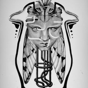 "sleeper" 12x16 (print)