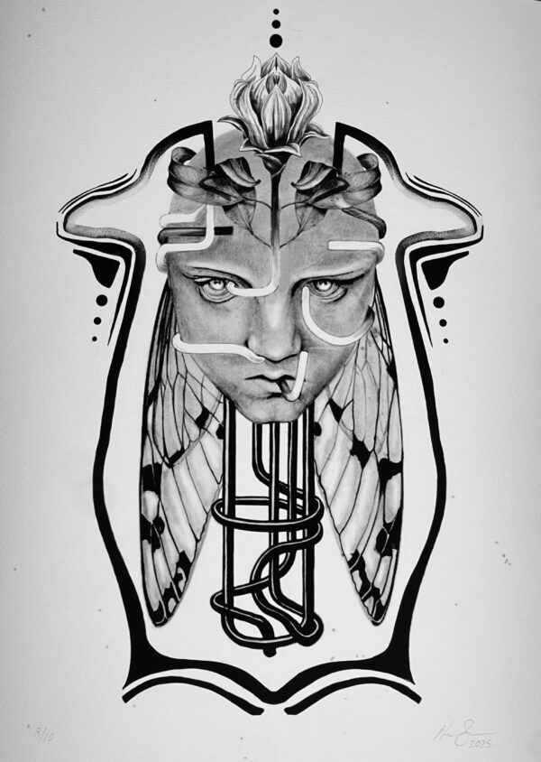 "sleeper" 12x16 (print)